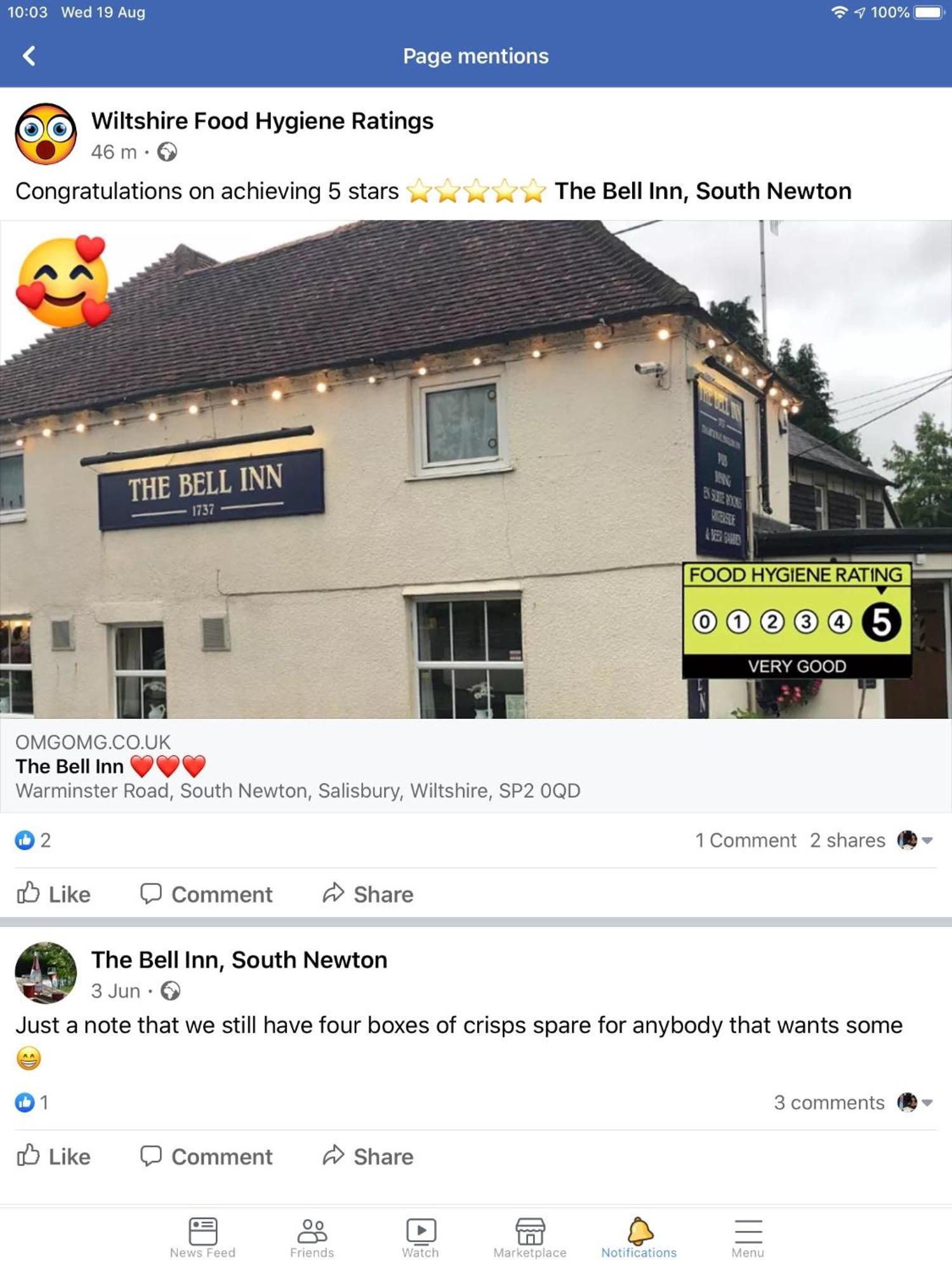 The Bell Inn Salisbury Exterior photo